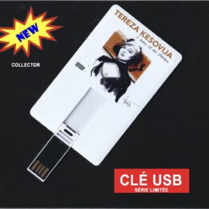 TEREZA KESOVIJA "L'AMOUR EST UNE CHANSON" Clé USB Collector