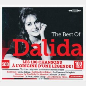 ( 5 CD Albums)DALIDA "THE BEST OF DALIDA"