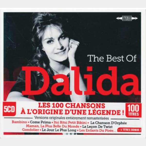 DALIDA "THE BEST OF DALIDA"( 5 CD Albums)