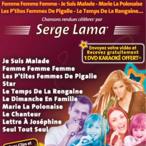 (DVD Karaoké) SERGE LAMA
