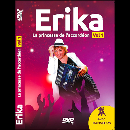 DVD ERIKA (VOL1)ACCORDÉON